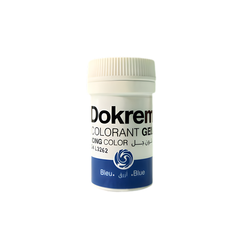 COLORANT GEL BLEU 30GR DOKREM
