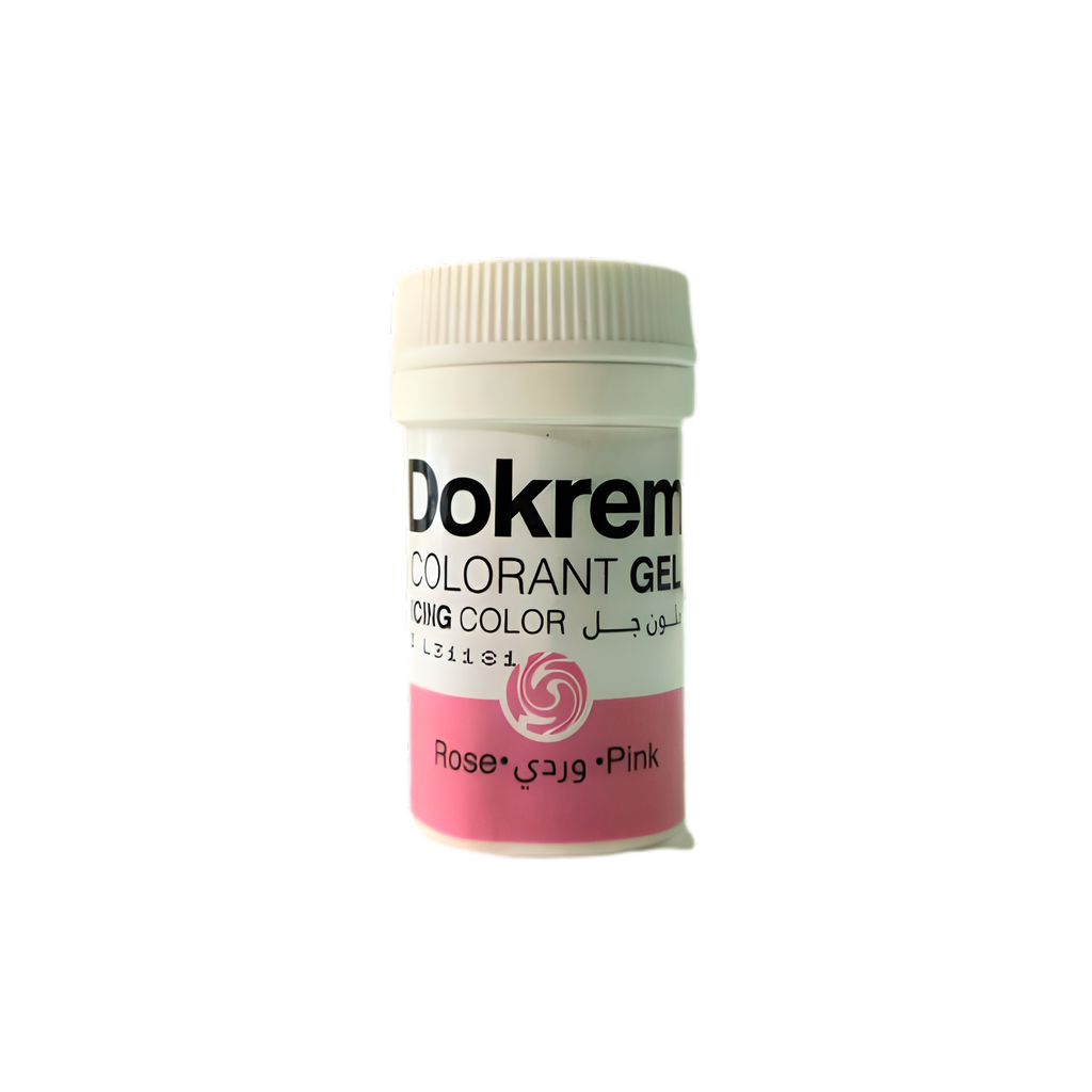 COLORANT GEL ROSE 30GR DOKREM