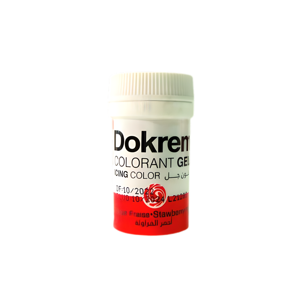 COLORANT GEL ROUGE 30GR DOKREM