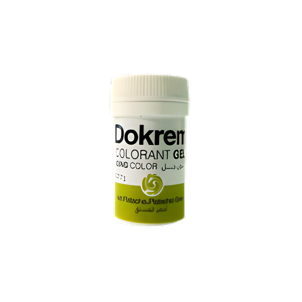 COLORANT GEL VERT PISTACHE 30GR DOKREM