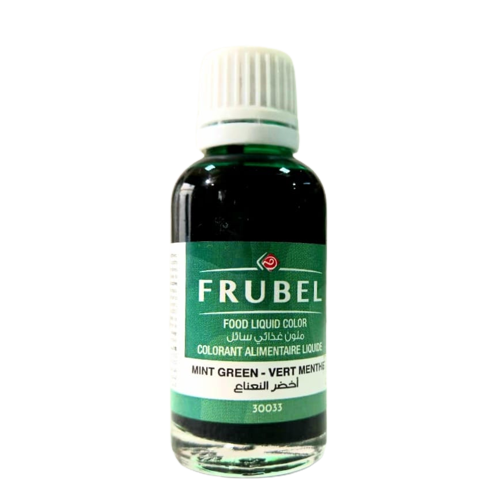 COLORANT LIQUIDE VERT MENTHE 30CC FRUBEL