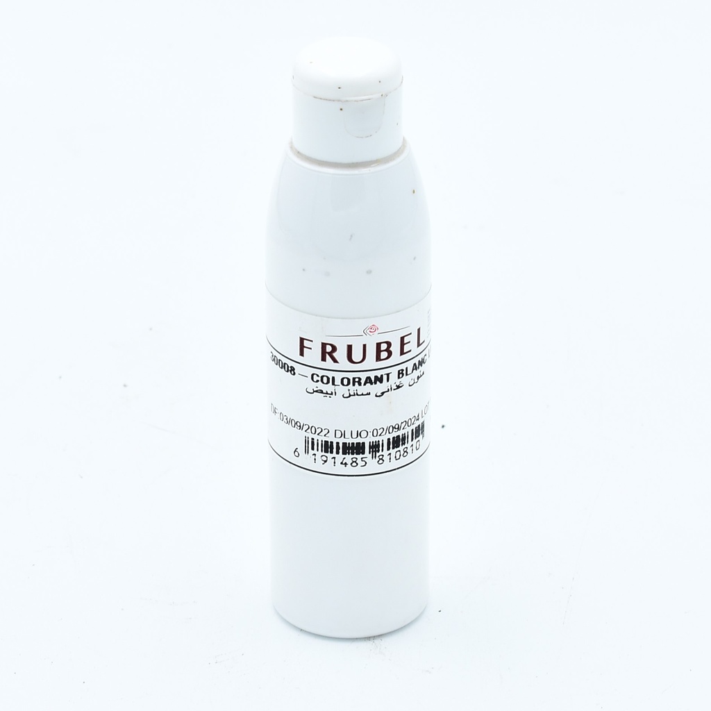 Colorant liquide blanc 150ml FRUBEL