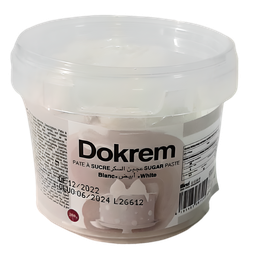 [10137-200GR] PATE A SUCRE BLANCHE 200GR DOKREM