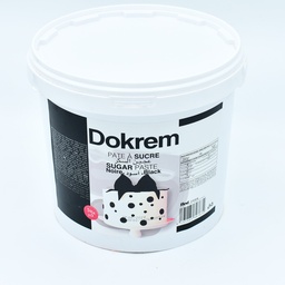 [NOIRE-5KG] PATE A SUCRE NOIR 5KG DOKREM