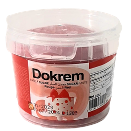 [10177-200GR] PATE A SUCRE ROUGE 200GR DOKREM