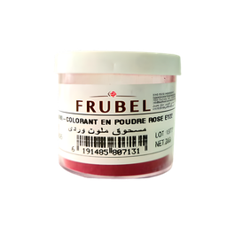 [30080-20GR] Colorant poudre rose 20g FRUBEL
